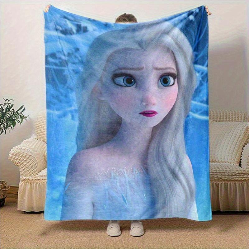 1pc, Elsa Frozen Queen Elsa Blanket Home Decor, Couch Throw, Outdoor Blanket, Gift for Friends, Coverlet Perfect for Bedroom, Living Room,
