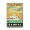 Vintage Travel Metal Sign Retro City Poster Tin Plaque for Home Bar Pub Cafe Decoration Paris Britain Venice New York Chicago Sy