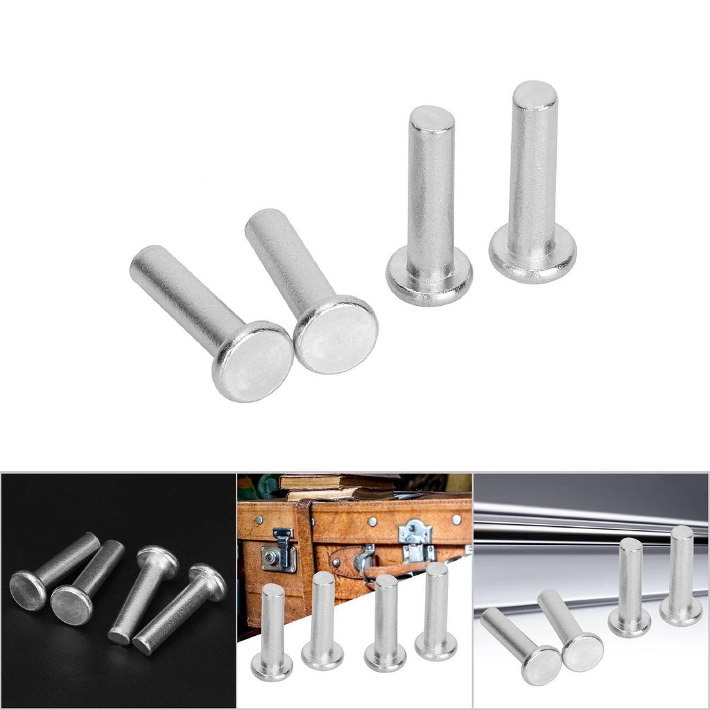 20pcs GB867 M6 Flat Hd Aluminum Rivets Flat Hd Rivet (M6 * 20)