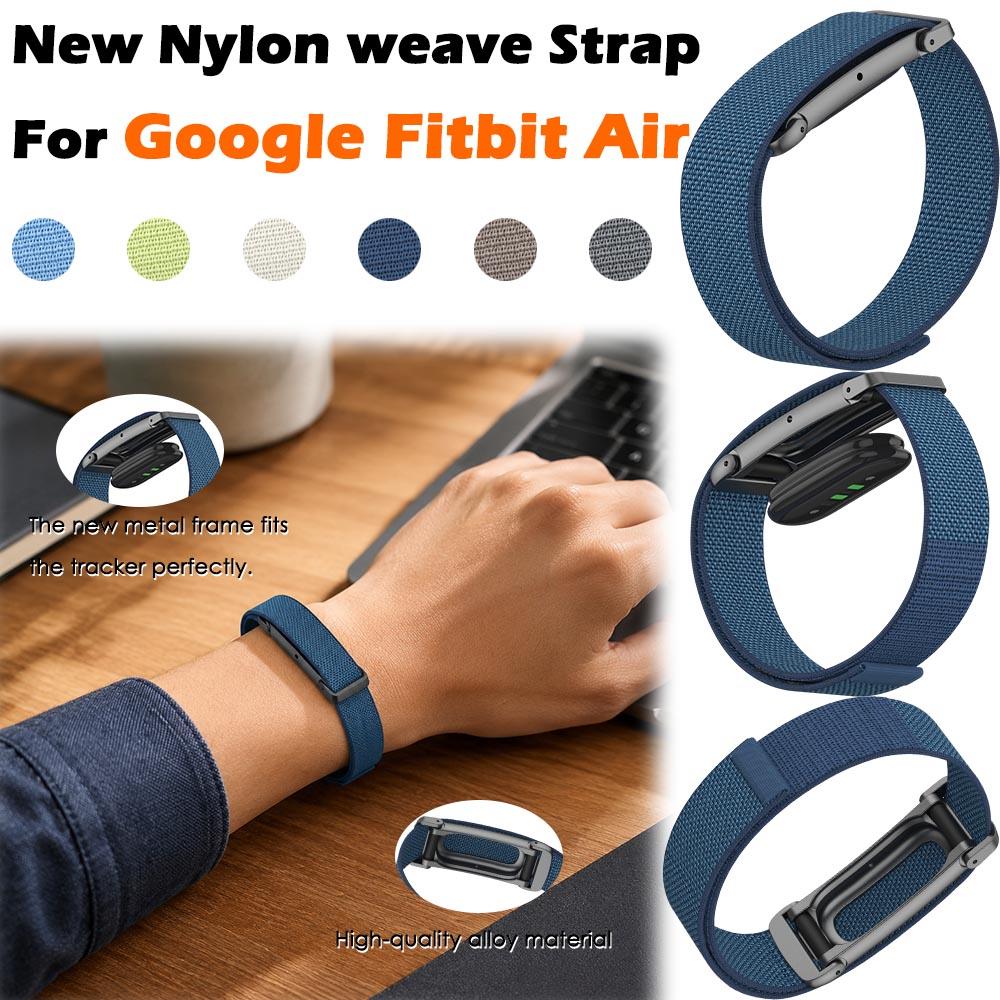 2026 New Nylon Woven Strap for Google Fitbit Air Bands Fitness Tracker Sports Replacement Wristband for Google Fitbit Air Strap