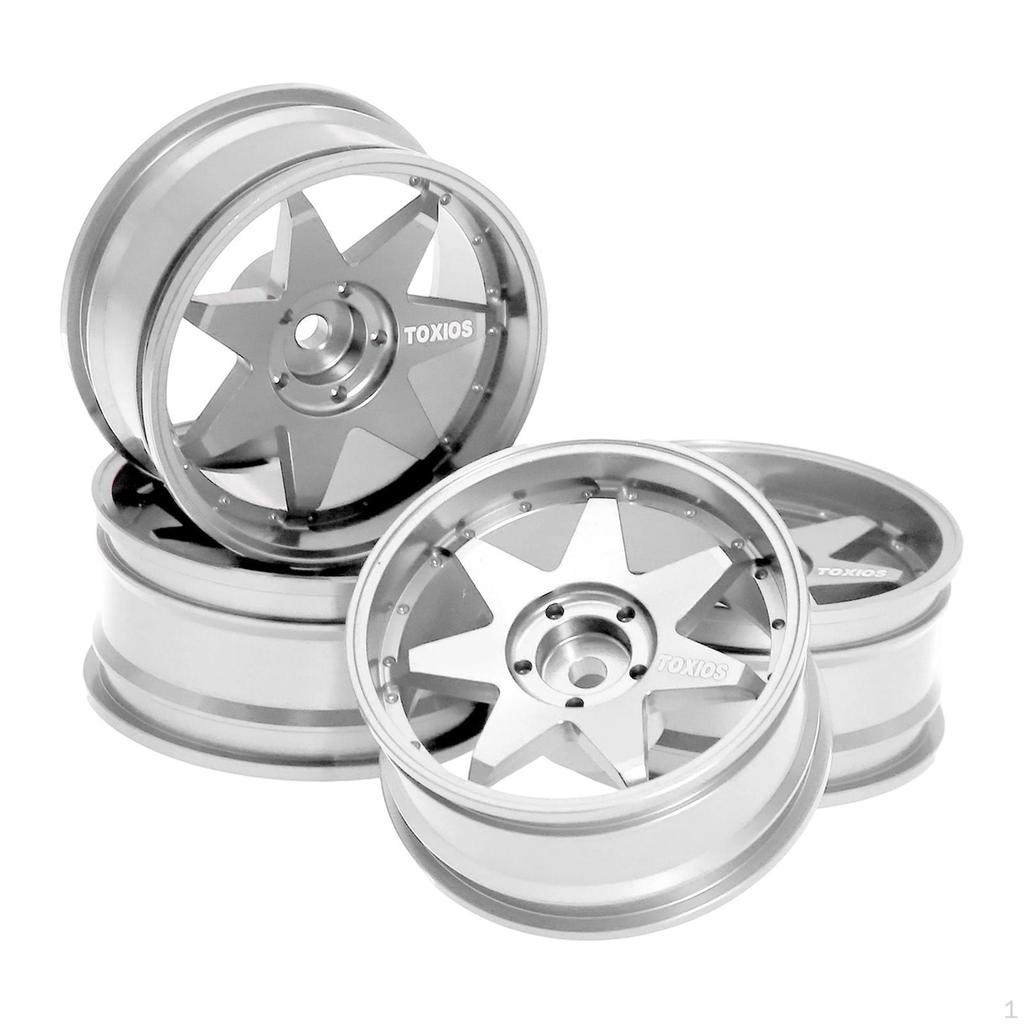 1/10 Scale RC Car Wheel Rims Accessories Replacement Modification Remote Controlled