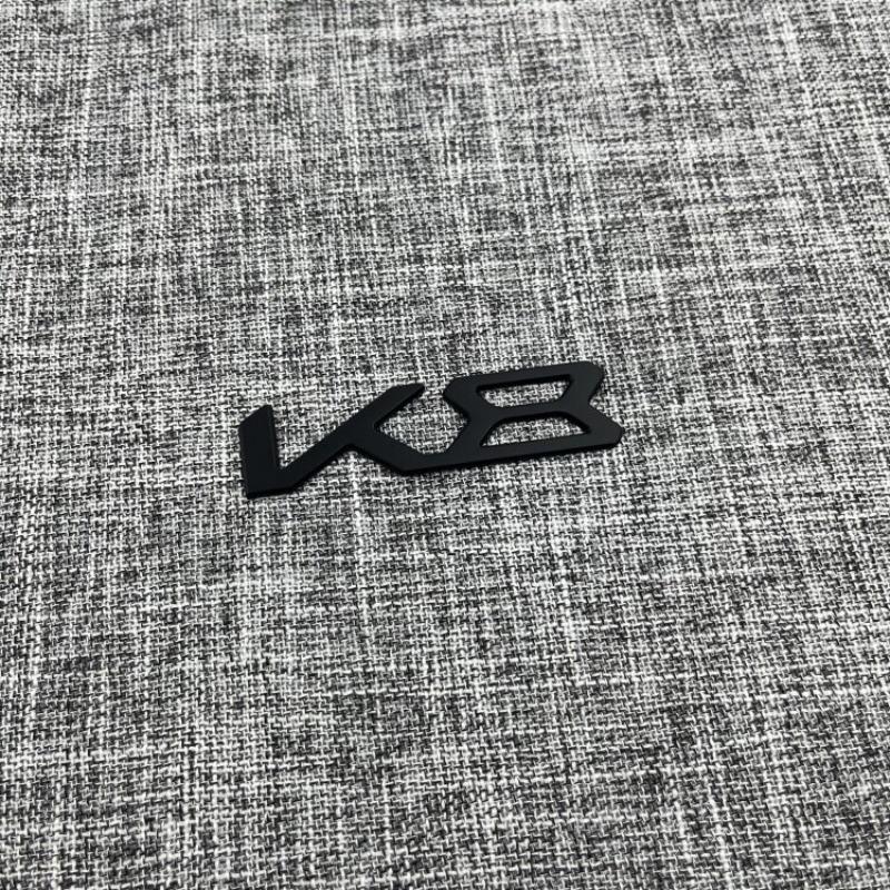 Applicable K3K5 Kaiku K8 Rear Trunk Logo Modified Trunk Logo Sticker Black Decorative Car Sticker