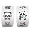 Cartoon Panda Animal Planner Stickers - 500 Stickers/Roll for Decoration