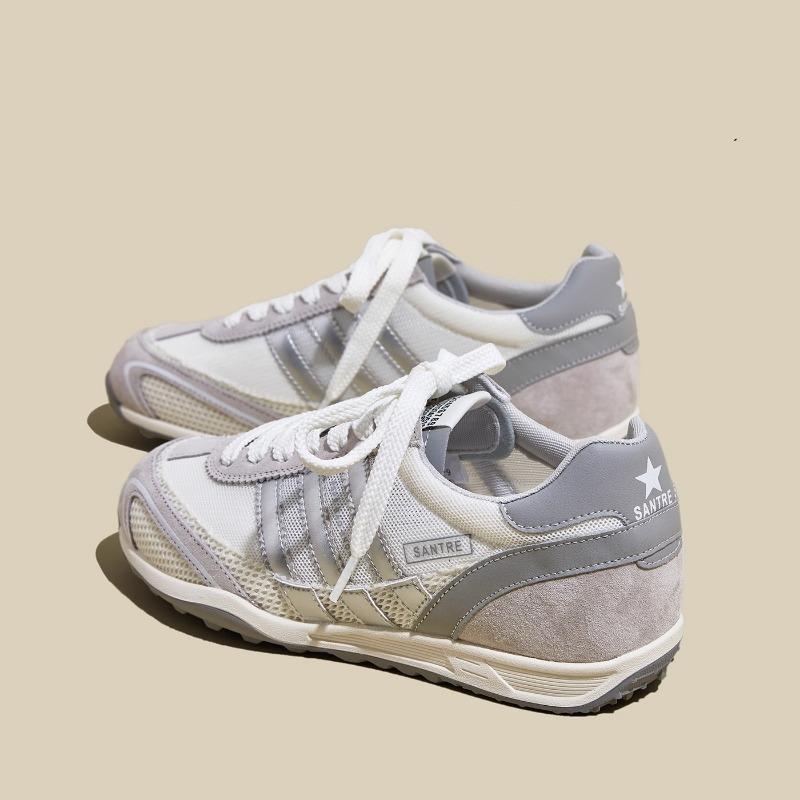 Summer new inner heightening thick-soled breathable women's versatile casual mesh sneakers