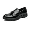 Men's Tassel Loafers: British Style, Big Sizes 38-46, Trendy Casual Leather Business Shoes