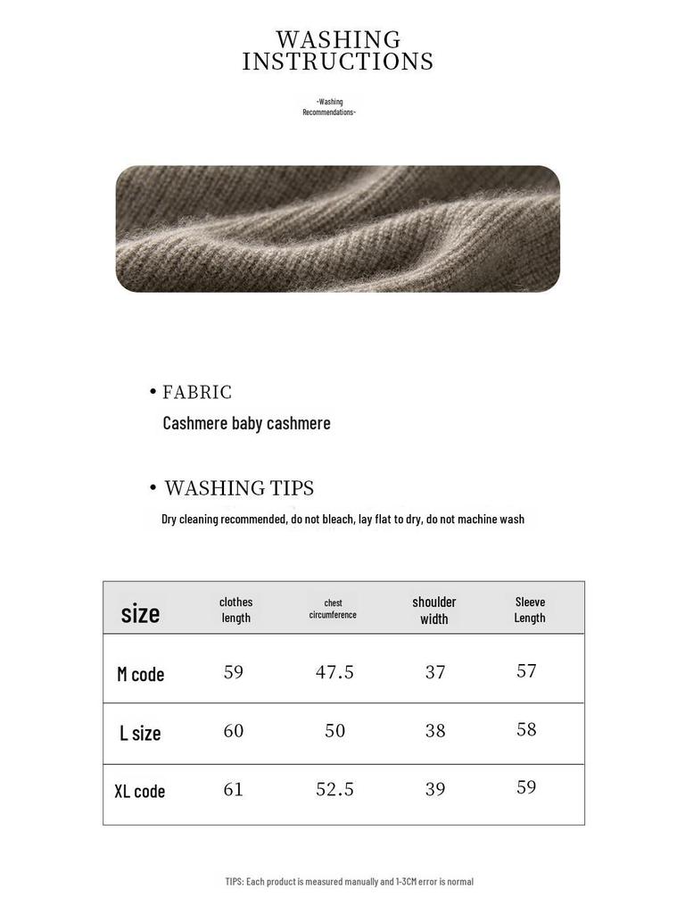 2024 Women's Cashmere Hooded Pullover: Loose Fit, Solid Color, Korean Style Autumn/Winter Sweater