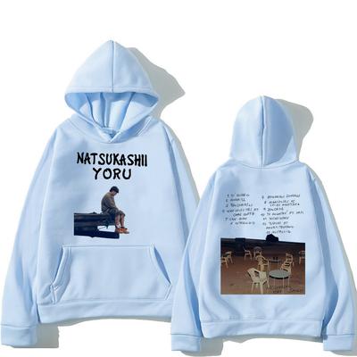 Rapper SAIKO Album Merch Mikiny Saiko Natsukashii Yoru Mikina Pánská Dámská Módní Oblečení Trendy Ležérní Pulovr
