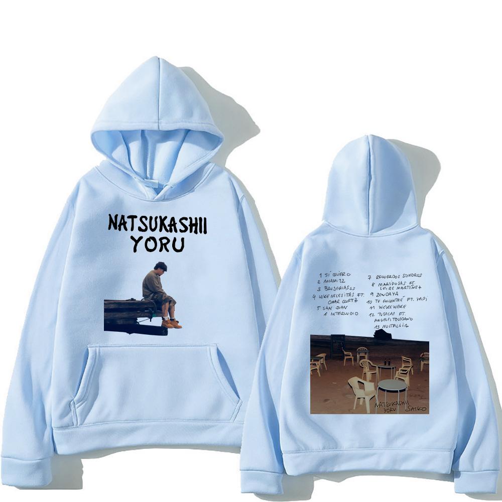 Rapper SAIKO Album Merch Hoodies Saiko Natsukashii Yoru Sweatshirt Men's Women Fashion Clothing Oversized Casual Pullover Trends