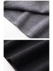 Women's Dark Grey Cashmere A-line High Waist Long Skirt - Spring/Autumn 2026 Woolen Half Umbrella Skirt