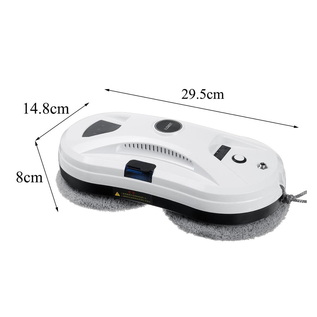Vacuum Cleaner Water Spray Remote Control Smart Robot Electric Glass Cleaner Window Cleaning Tool white Window Cleaning Robot