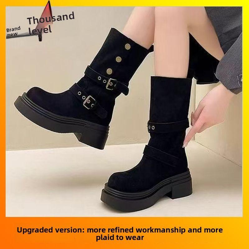 Womens Fall Winter Pu Slipon Ankle Boots With Nonslip Rubber Sole For Casual Comfort