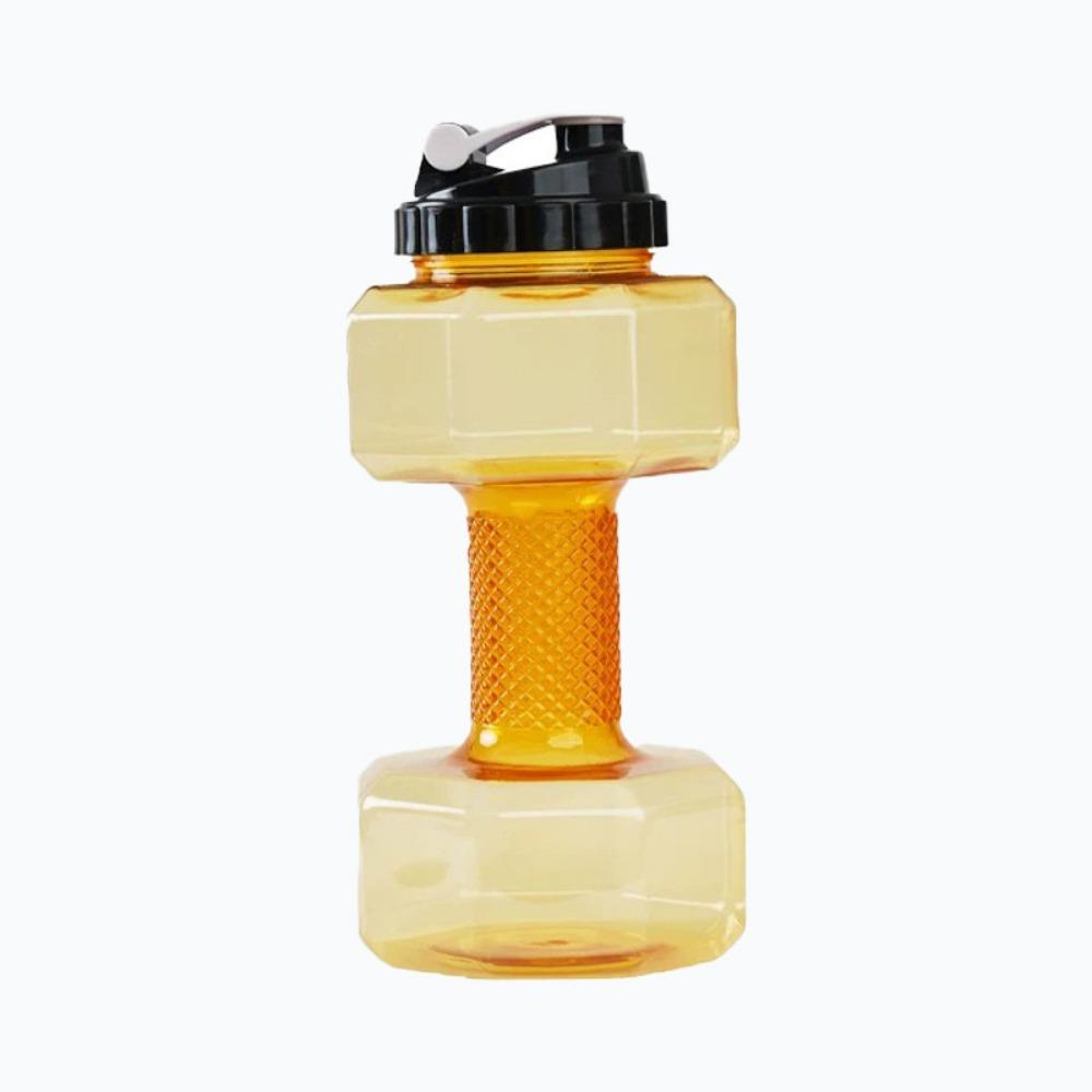 

Dumbbell Shape Water Bottle Creative Drink Bottle Stylish Outdoor Travel Cup Hiking