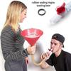 Multipurpose Party Funnel For Beer Water Beverage Dispenser Drink Pouring Device Leak-Proof Plastic Drinking Tool