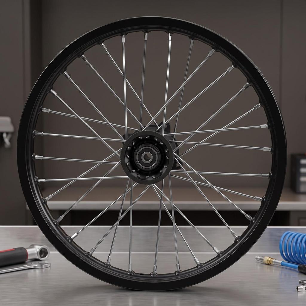 Sturdy Motorcycle Wheel Hub | rough terrain Style, Rim with Hub,