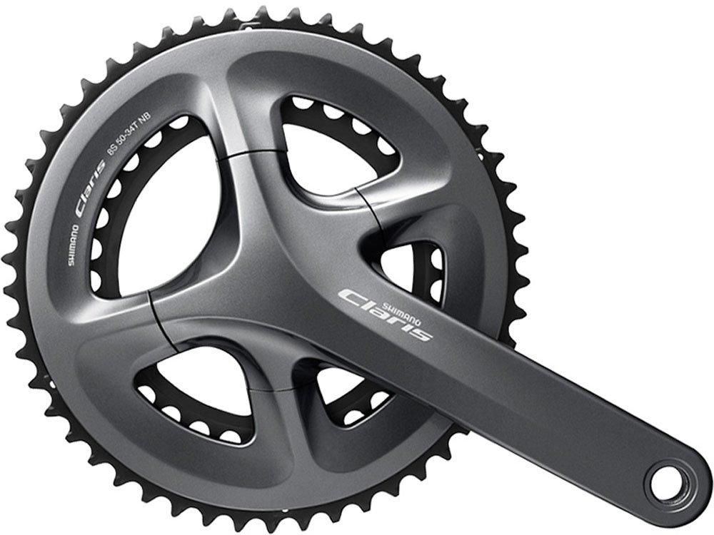 

SHIMANO Front Chainwheel 50X34T 165mm 8S EFCR2000AX04X CLARIS (ROAD) FC-R2000