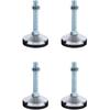 Chair/Table/Dresser/Leveler,4pcs Furniture Leveler, Adjustable Rotating Furniture Leg Leveler, Height Foot Sliding Adjustable Leveling Table, Chair,