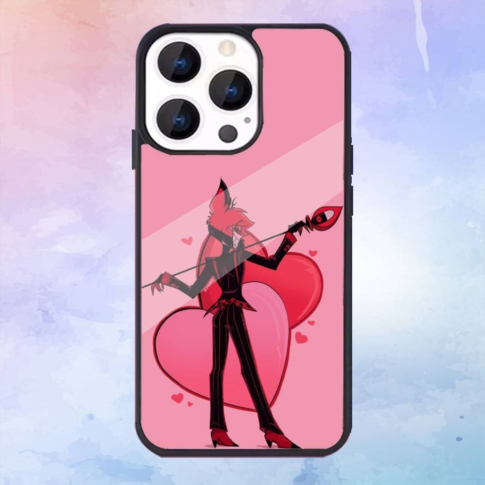

H-HazbinS H-Hotels AlastorS Phone Case For iPhone 16,15,14,13,12,11,Max,For Magsafe,Magnetic Wireless Case5G iPhone11