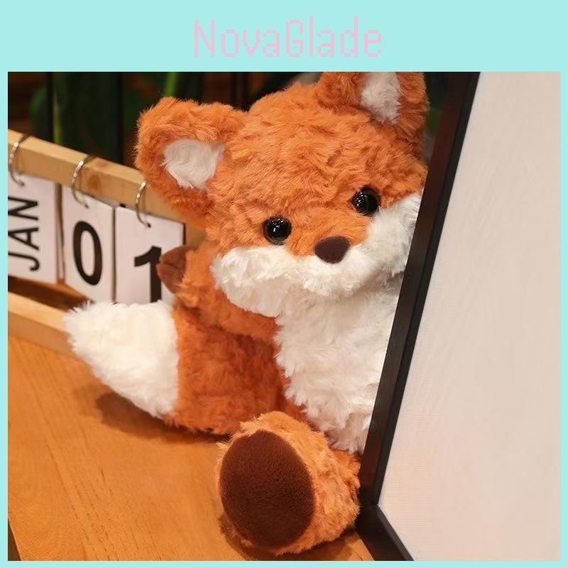 Adorable Fox Plush Toy For Girls Perfect For Cuddling And Sleeping Soft Stuffed Animal Gift