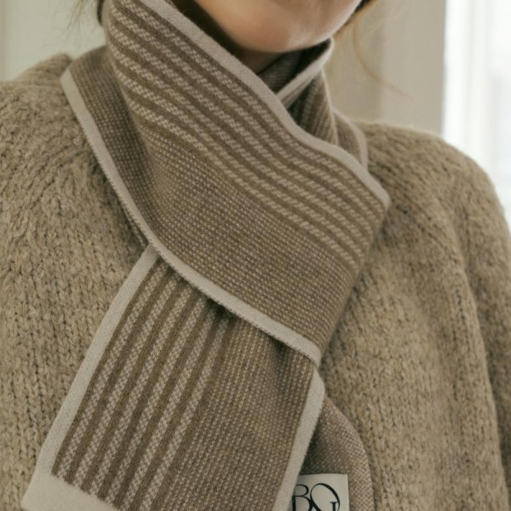 Bb De Soli De Mini Muffler  2color beige