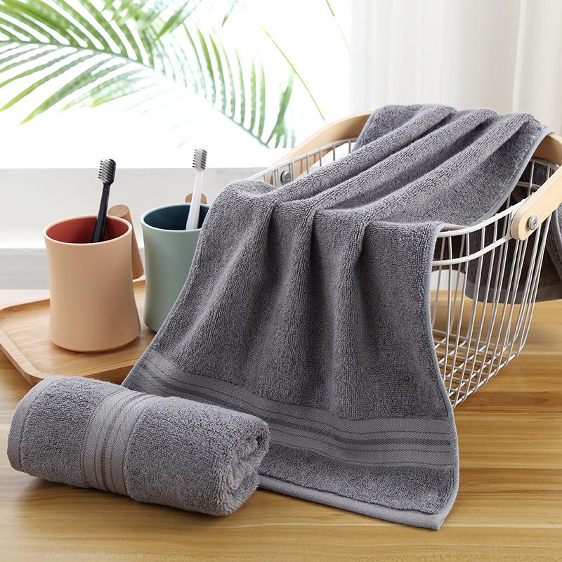 Bamboo Fiber Towel: Absorbent, Durable, Soft—Better Than Cotton. Includes Free Bamboo Charcoal Face Towel.