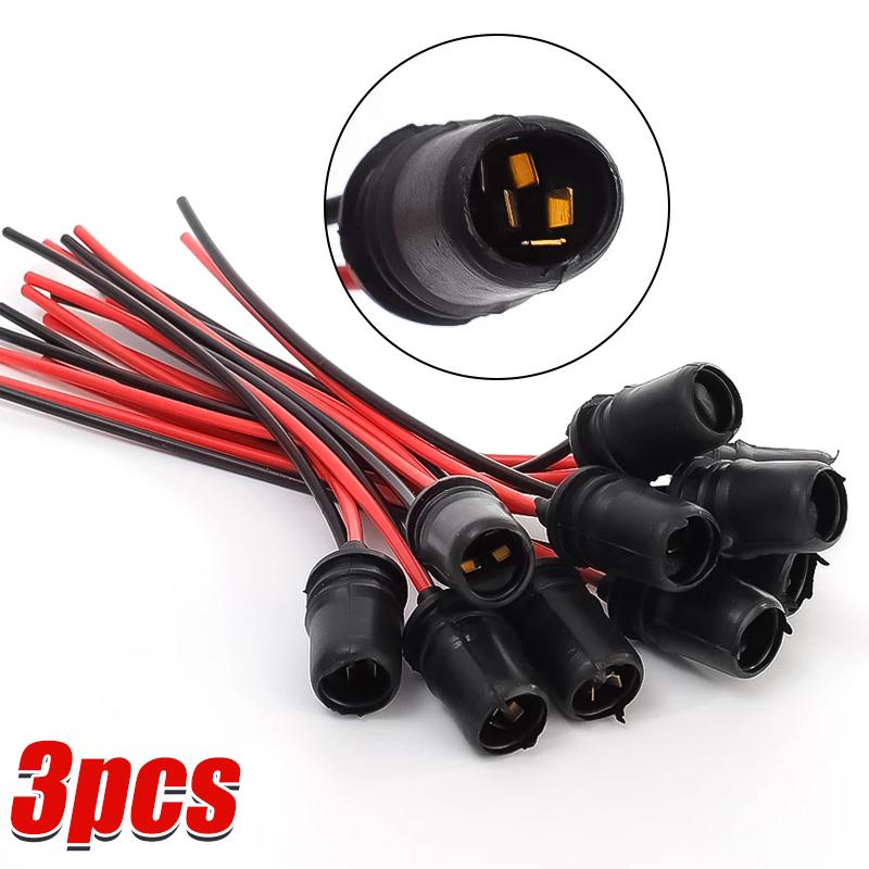 1-10 szt. T10 W 5W Auto Wig Żarówka Gniazdo Złącze Uchwyt Przedłużacz Lampa LED Podstawa Żarówki Uchwyt Wtyczka Żarówki Klinowa Podstawa