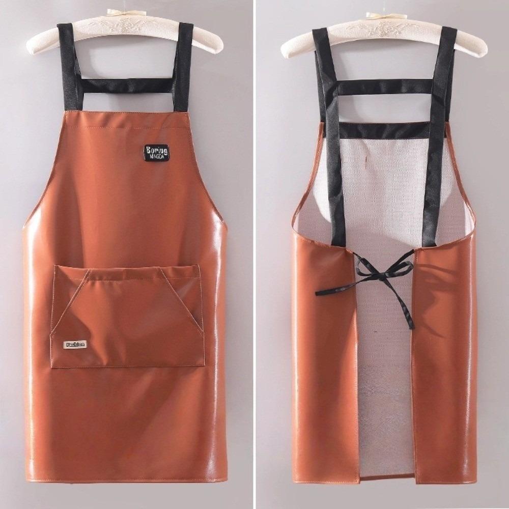 Ölfestes Reinigungs-Lätzchen Wasserdichte Café-Shop-Overalls Neue Arbeitskleidung für Gartenarbeit