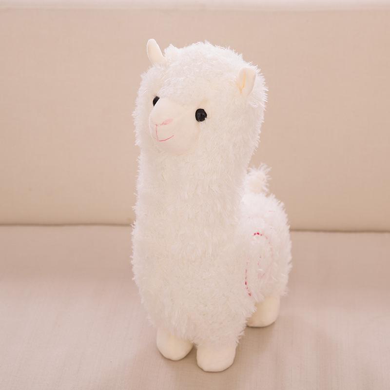 Adorable Alpaca Plush Toy - Cute Cartoon Sheep Doll & Sleep Pillow for Kids