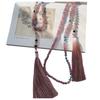 Guofeng New Chinese Crossbody Chain Long Necklace Sweater Chain Hanfu Cheongsam Decorative Pendant Spring Small Fresh Tassel