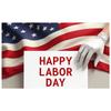 American Flag Banner Hand Gloves Design Event Banner Decorative Design Party Backdrop for Office Decoration
