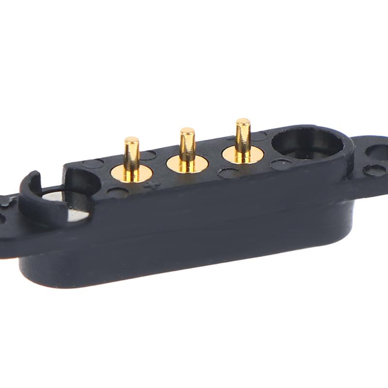 1 Pcs Dc 12V 3A Waterproof Magnetic Pogo Pin Connector 3P 4P Pin Pogopin Male Female Spring Loaded Dc Power Socket