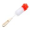 uxcell Plastic Household Outdoor Milk Bottle Glass Cup Mug Cleaning Cleaning Brush Tool Beige Red, White,