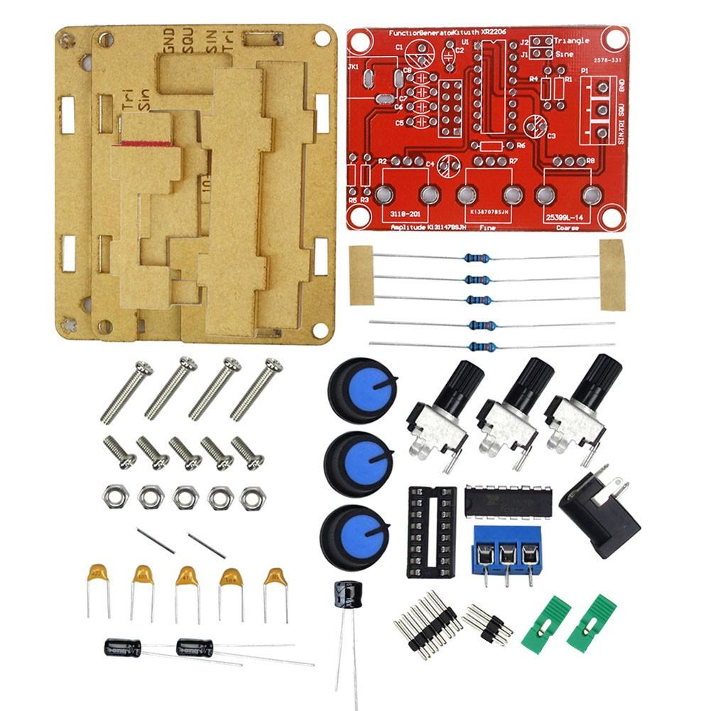 Sine and Triangle Wave Generation For XR2206 DIY Signal Generator Kit