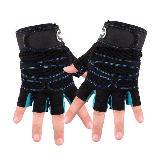 1 Pair Fitness Gloves Breathable Antiskid Wear Resistant Weight Lifting Sports Equipment Dumbbell