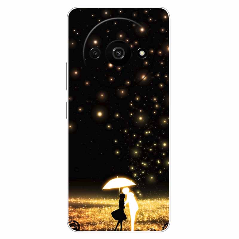 Voor Xiaomi Poco C61 Hoesje Zacht Cool Ruimte TPU Siliconen Beschermende Achterkanten voor Xiaomi Poco C61 PocoC61 Hoesjes C 61 Landschap