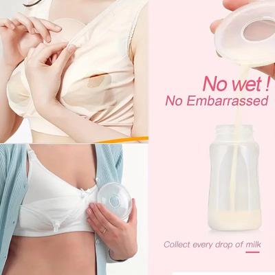 1Pcs Breastfeeding Breast Pads Washable Silicone Wearable Breast Pads Soft & Comfortable No Spillage, Postpartum Products