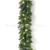 Poinsettia Wreath 180 cm / 2.7 m Christmas Wreath Vines Festive Party Decorations Home Decor for Fireplaces and Staircases