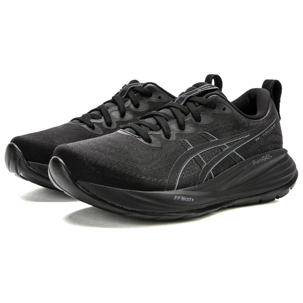 Asics Gel-Cumulus 27 Comfortable Low-Top Running Shoes Women sneaker Black 1012B873-001