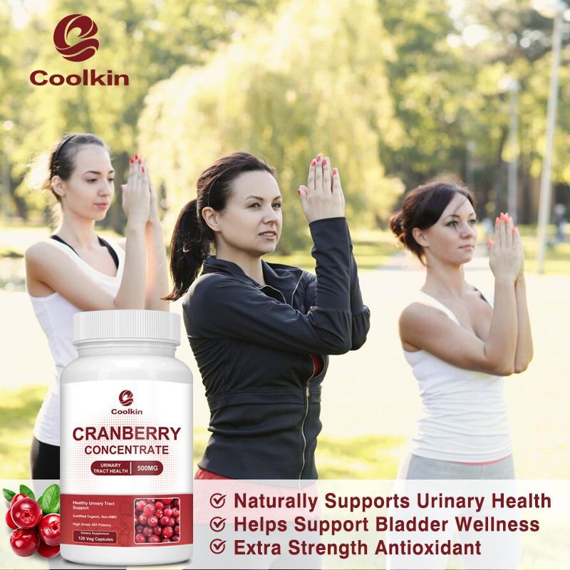 Coolkin Cranberry Capsules - 500mg - Urinary Tract Health