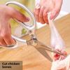 SK5Foarfece Puternice pentru Oase de Pui Foarfece de Bucătărie Japoneze Mâner din Aluminiu din Oțel Inoxidabil Foarfece de Bucătărie Casnice pentru Alimente