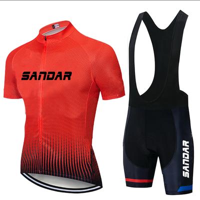 Cycling Jersey Set 2025 New Summer Ropa Ciclismo Men Bicycle Cycling Clothing Short Sleeve Mountain Bike Jersey Sportswear Suit