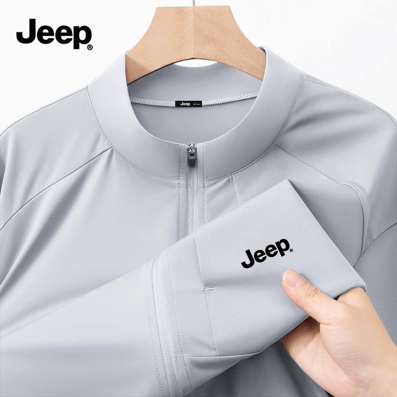 JEEP Men s UPF 300+ Sun Protection Quick-Dry Outdoor Jacket 3XL