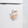 Cat Whisker Holder Whiskers Refrigerator Magnet, Transparent Furs Keepsake Vase Hair Storage Fridge Pet Memorial Decoration for Home, Kitchen