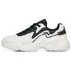 Textile, Synthetic Leather Cushioning Slip Resistant Abrasion Resistant Low Top Casual Shoes Men's White Black 912238830-3