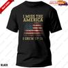 I Miss The America I Grew Up In American USA Flag Special Gift T-shirt