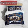 3pcs Duvet Cover Set (1*Duvet Cover + 2*Pillowcase, Without Core), Custom Name Chelsea Football Club Pattern Bedding Set, Home Bedroom Decor Gift