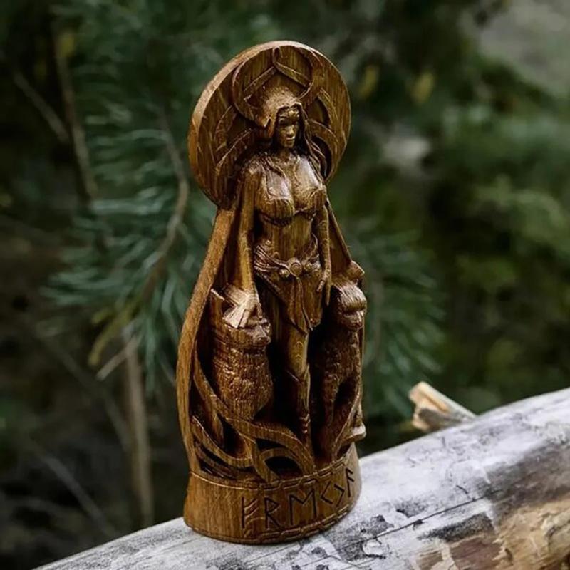 Freya Goddess Resin Statue, Home, Garden, And Desktop Decorative Crafts