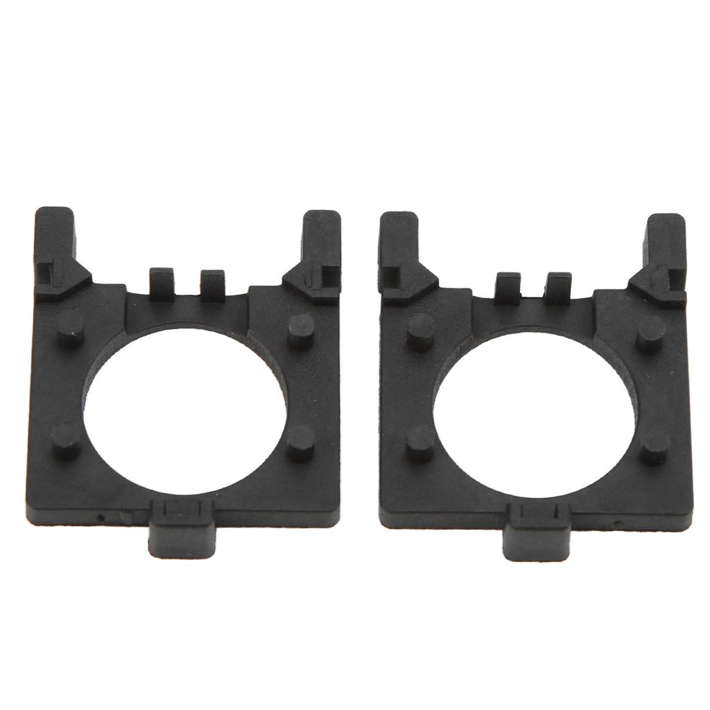 2Pcs LED Headlight Base Holders Low Power Professional Design Small Compact Headlight Bulb Base