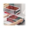 Desktop Dustproof Certificate Storage Box File Materials Finishing Box Household Register Important Certificate Moisture-Proof File Bag