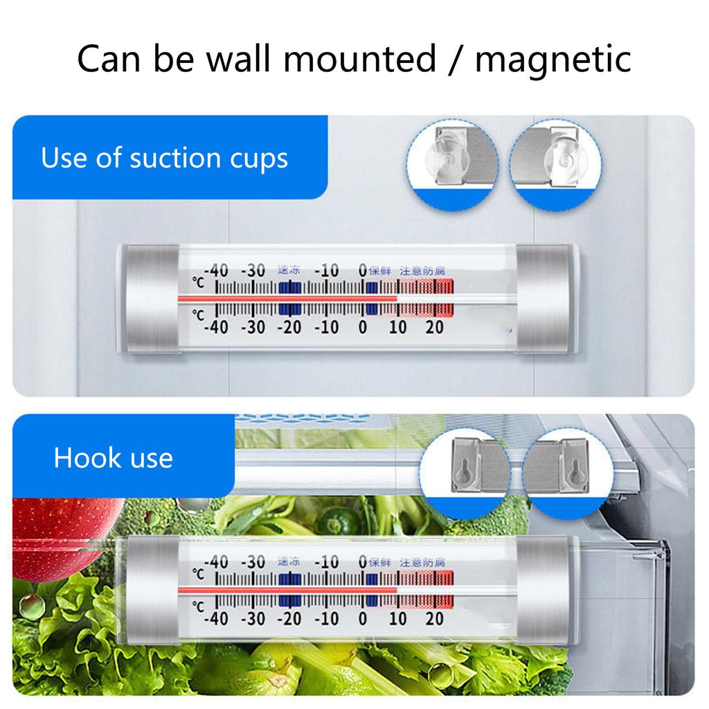 Refrigerator Thermometer 4pcs/set Household Freezing Food Keeping for Fresh