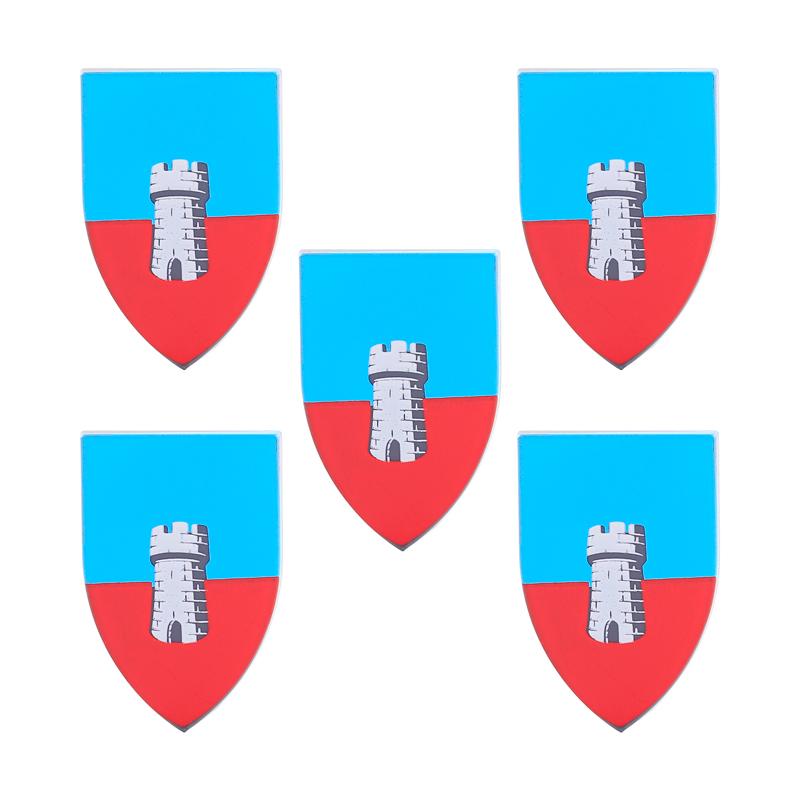 Medieval Castle Wolf Shield Building Blocks Military Knight Dragon Warrior Soldier Figures Accessories Weapon Helmet Bricks Toys